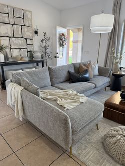 Gray Sectional Couch Free Delivery