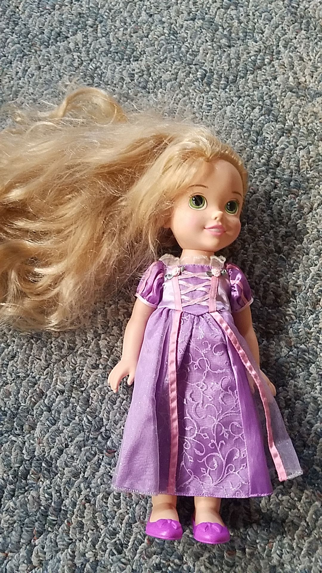 Rapunzel doll, 15"