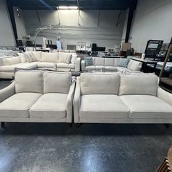 2pc Sofa & Love Seat