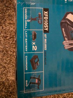 Makita Drill with 2 batteries and A Charger