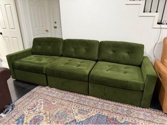Living Spaces Sectional Sofa