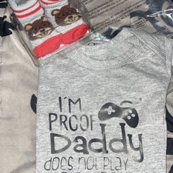 Baby Boy Socks And Shirt 