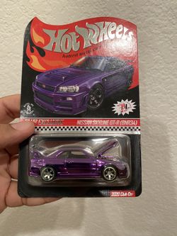 Hot Wheels RLC purple Skyline