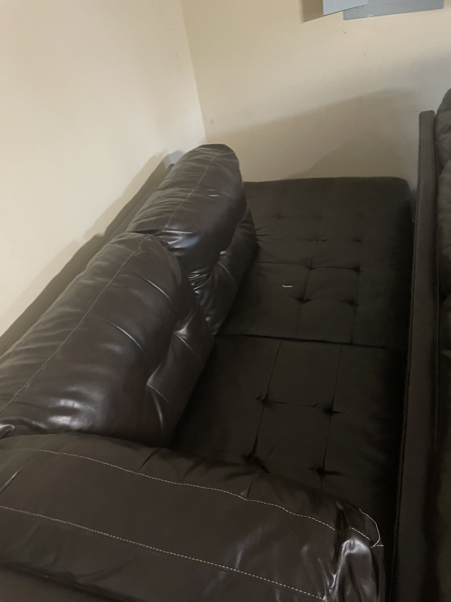 2 Piece Leather Couch