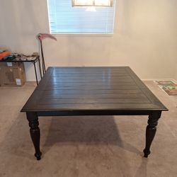 Black Dining Room Table