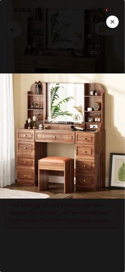 NEW in Box! Wooden Make-up Vanity and Desk