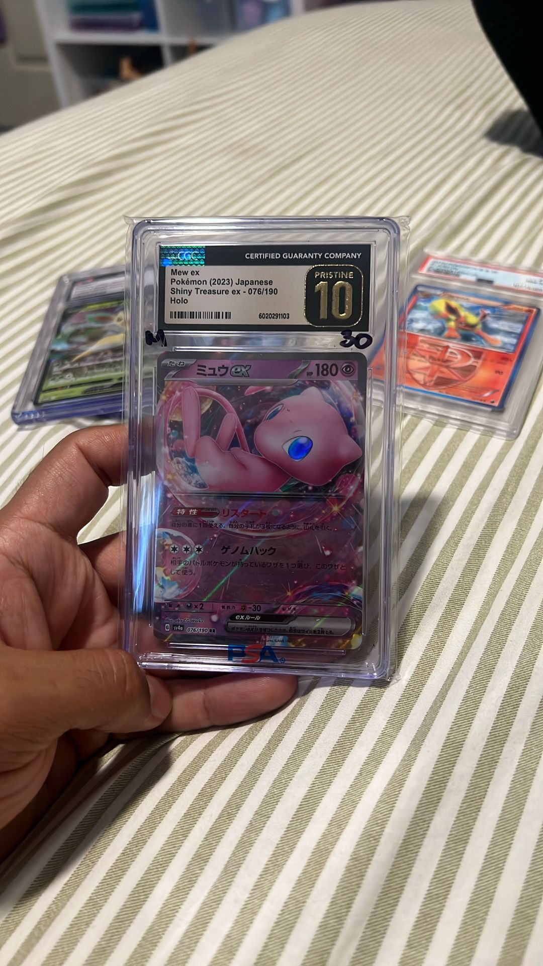 Pokemon Mew Cgc 10