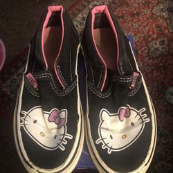 Kids VANS Hello Kitty For School. Size 12Y Reduced 