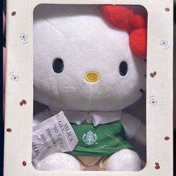 Starbucks Hello Kitty Plushie 