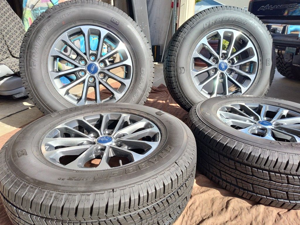 18" FORD WHEELS TIRES LIKE NEW!!!! FITS F-150 EXPEDITION 