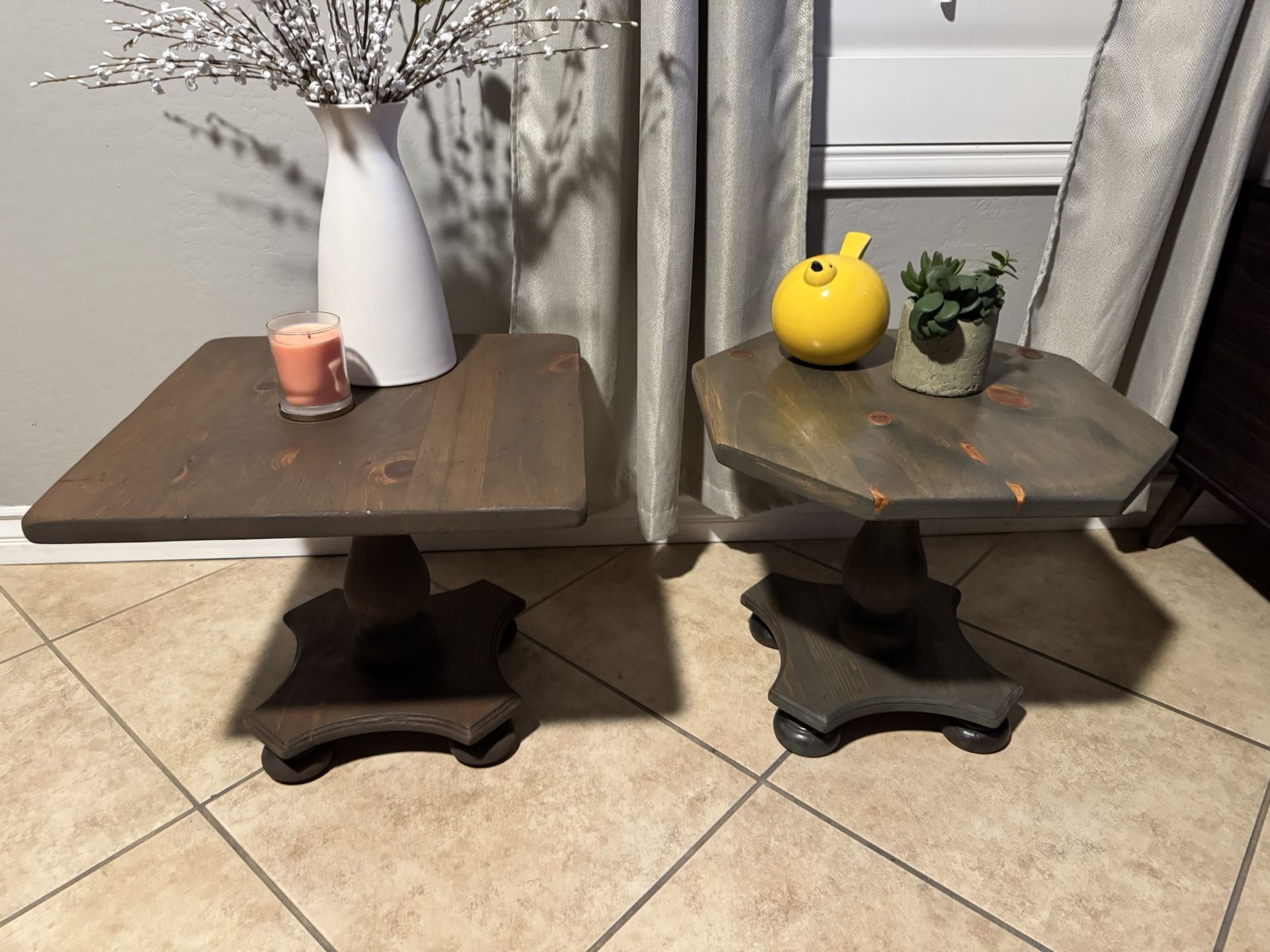 Ethan Allen Side Tables Vintage