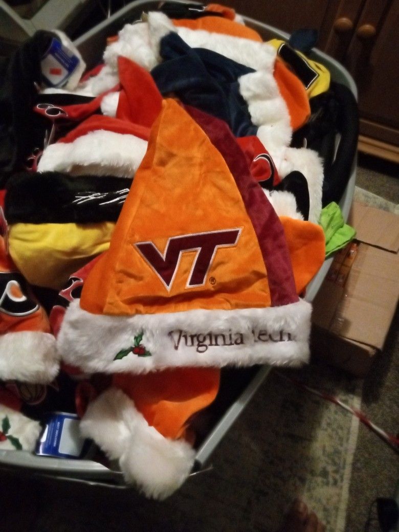 Virginia Tech Santa Hat