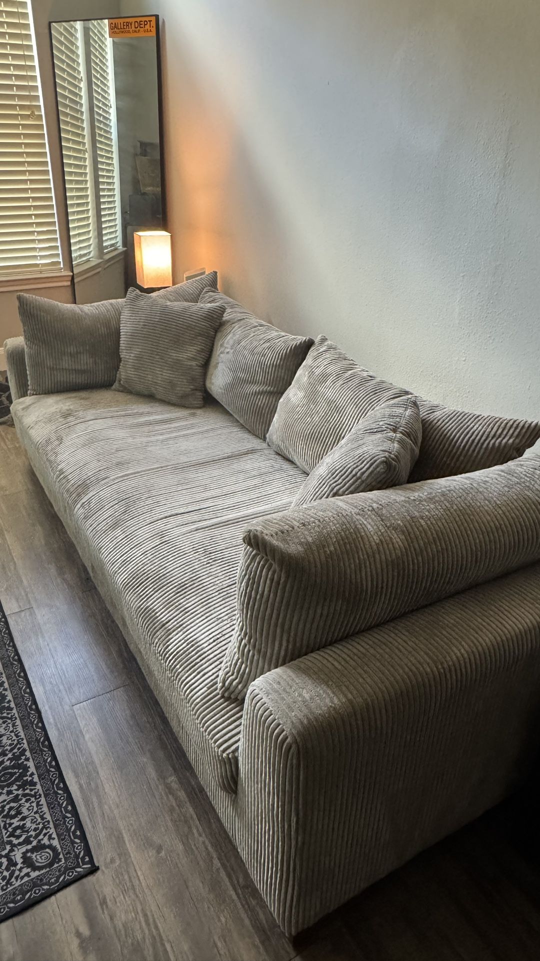 Large Grey Sofa