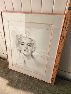 Marilyn Monroe Signed & Numbered by Gary Saderup