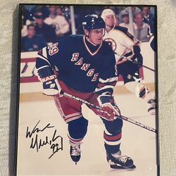 Frame Wayne Gretzky Auto -8 X 10 