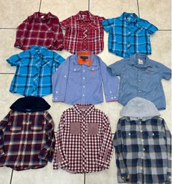 Toddler boy dress shirts size 5t for $20