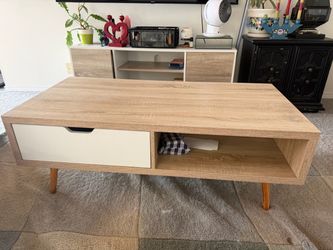 Tv stand and matching coffee table
