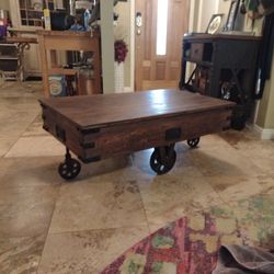 Mining Cart Coffee Table