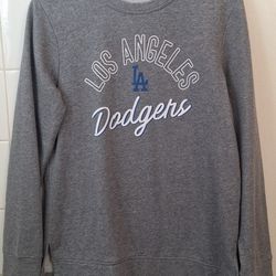 Dodgers Gray Sweatshirt Women's Size Small