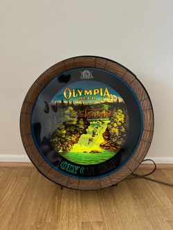 Vintage Olympia Beer Sign