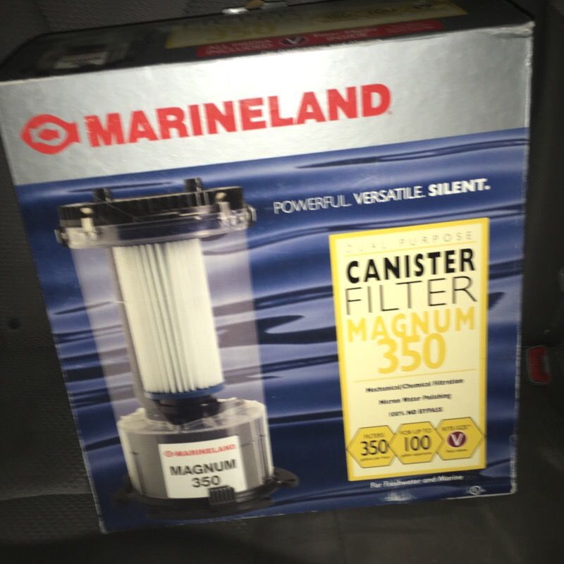 Magnum 350 canister filter