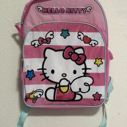 Hello Kitty Pink Backpack Brand New Great for Back to School Kids Gift Sanrio