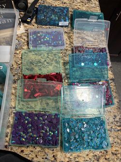 Large Lot of Rhinestones and Craft Gems
