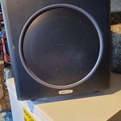 Polk Audio Powered Subwoofer And Pioneer House Speakers