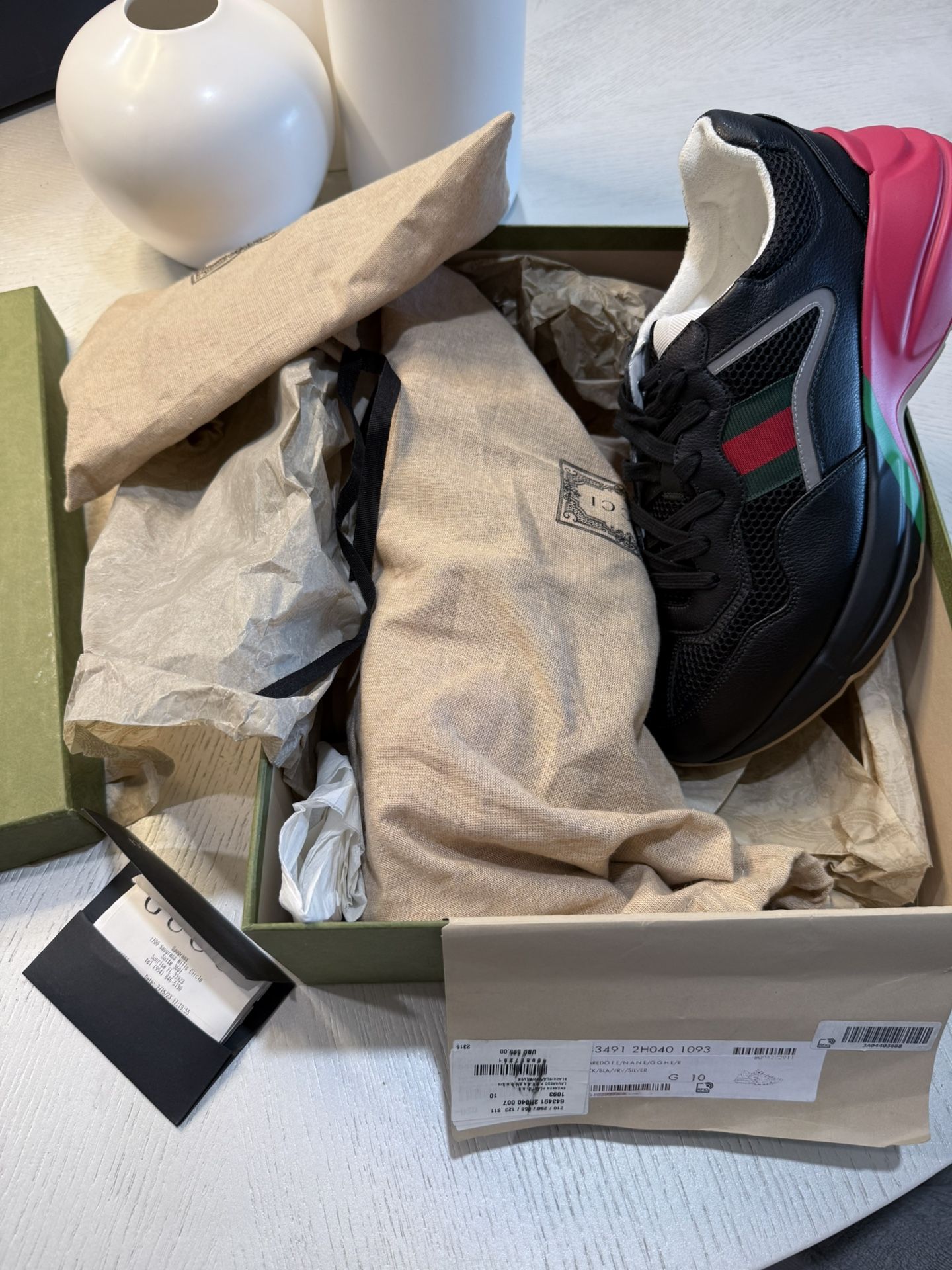 100% Authentic Gucci Sneakers