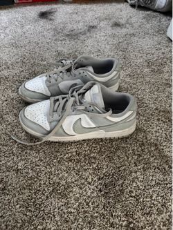 Nike Dunk Low White Grey Sneakers