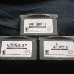 Nintendo Gameboy Advance - Final Fantasy Bundle (CIB) 
