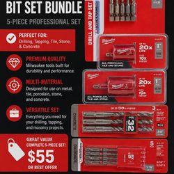 💥🪛🔨Milwaukee Drill bits and hole saw bundle! 🔨🪛💥