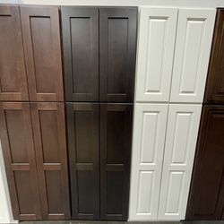 Kitchen Pantry Cabinet / Tall Storage Cabinet – Many Sizes & Colors