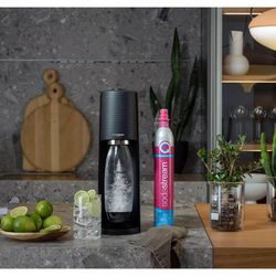 SodaStream Terra Sparkling Water Maker - Black - NEW