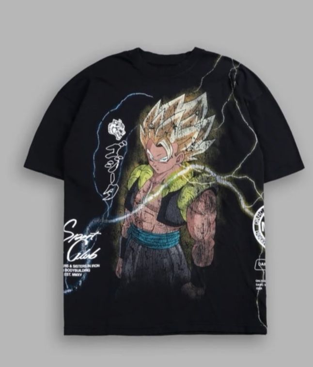 SUPER SAIYAN #GOGETA "SIDE BY SIDE" SERIES #OVERSIZED #darcsport #DBZ #Goku