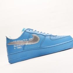 Nike Air Force 1 Low Off White Mca University Blue 34