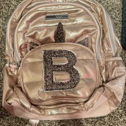 New Justice School Backpack - w/ Letter Initials 