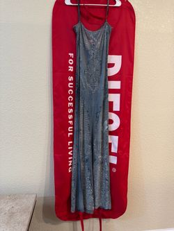Ribbed Dress With See-Through Effect