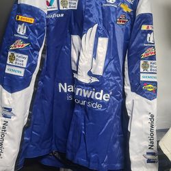 Dale Earnhardt Jr Chase Authentics Royal Blue 2015 Replica Uniform Jacket. 