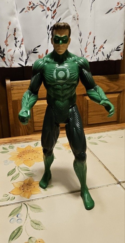 2010 Galactic Scale 10” Green Lantern Hal Jordan Action Figure  