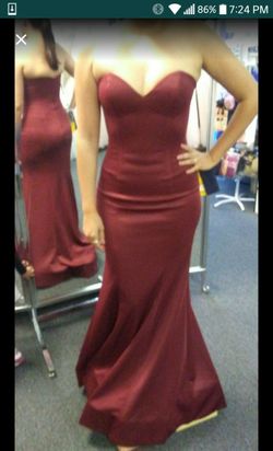 Prom bridesmaid elegant dress