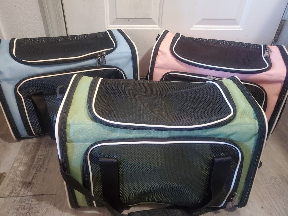 Petisfam Travel Safe Collapsible Pet Carrier