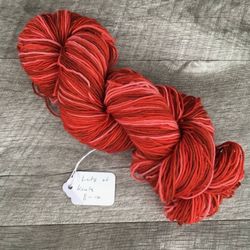 Hand Dyed Fingering Sock Yarn
