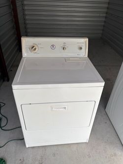 Kenmore White Front-Load Dryer