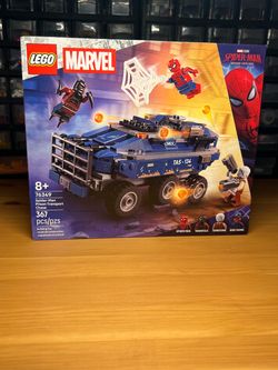 Lego Marvel Spiderman Prison Transport Chase 76349