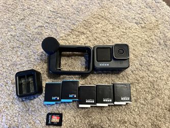 Gopro 9 Media Mod Batteries 256G Card