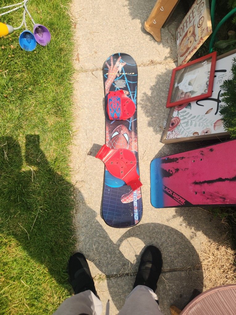 Spiderman Snowboard