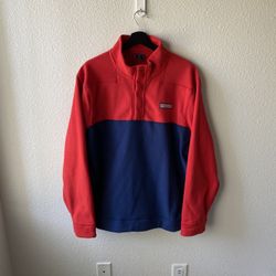 Vinyard Vines 1/4 Button Snap Fleece Pullover Men’s XL
