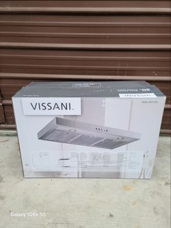 Visanni 30" wall mount range hood