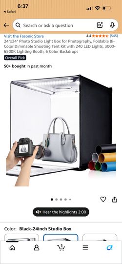 Fasonic light box